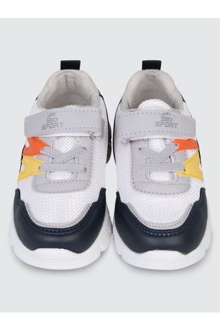 Civil Sport Erkek Çocuk Spor Ayakkabı 22-25 Numara Beyaz-sarı Sarı-beyaz