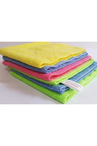 Mikrofiber Cila Bezi Kenarsız 40X40 Cm 10'Lu Paket