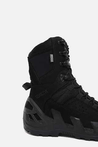 Vaneda 1191 V-clutch Pro On Duty Nubuk Erkek Bot Siyah Siyah