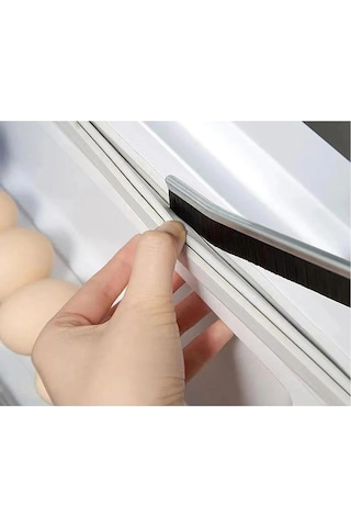 İndecor Houseware 3 Adet Çok Amaçlı Multi İnce Temizlik Fırçası Derz Arası Banyo Mutfak Lavabo Temizleme Fırçası Siyah