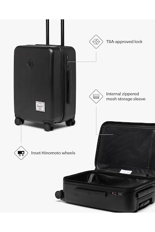 Herschel Heritage Hardshell El Bagajı - Orta Boy Tekerlekli Bavu Diğer