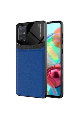 Galaxy A71 Kilif Zore Emiks Deri Görünümlü Kilif 500471320