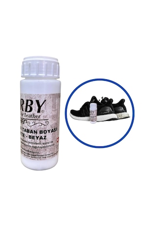 Derby Spor Ayakkabı Beyaz Taban Boyası 100 ML Beyaz