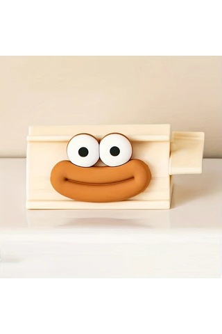 Elmpaly Mercan Rengi Sevimli Ağız Tasarımı Manuel Diş Macunu Dağıtıcı Kolay Kullanım Banyo Aksesuarı 1