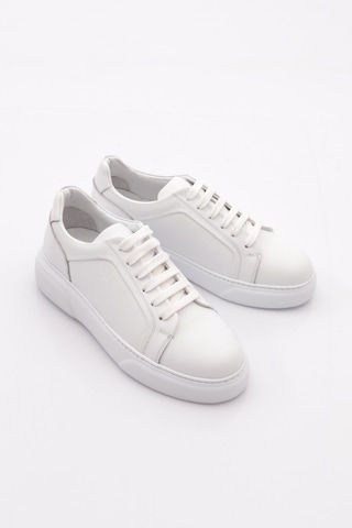 Dgn Tito Erkek Sneakers Ayakkabi Beyaz Beyaz