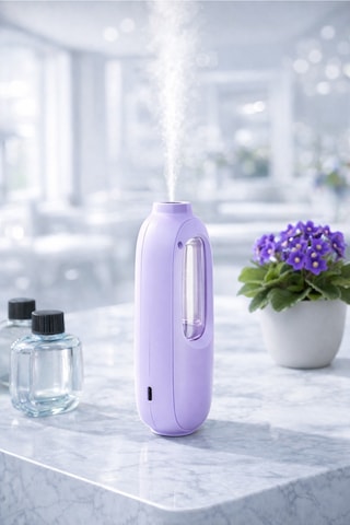 Mioji Mio Smell 2x Yeni Nesil Şarjlı Otomatik Oda Kokusu Makinesi Mor - Gardenia Gardenya