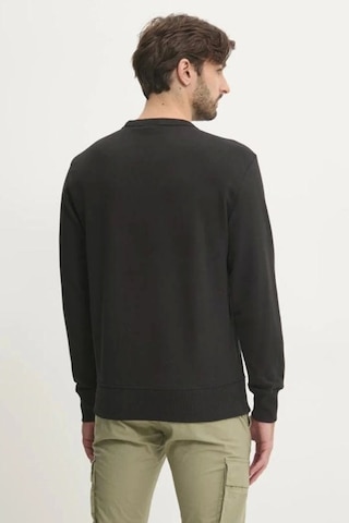 Calvin Klein Woven Label Crew Neck Siyah
