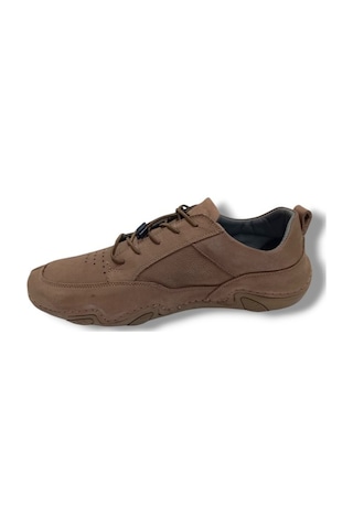 Sayar 362-25 Hakiki Nubuk Deri Comfort Casual Erkek Ayakkabı Kum