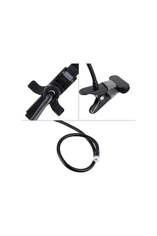 Klipsli 360 Derece Dönebilen Spiral Universal Tablet iPad Tutucu