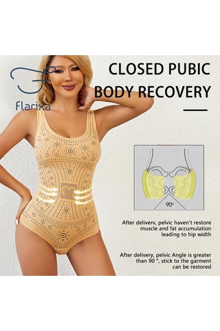 Siyah Flarixa Büyük Boy Dikişsiz Bodysuits Vücut Şekillendirici Külot Kadın Göbek Zayıflama İç Giyim Rahat Shapewear Karın Ve Kalça Kaldırma Korseler