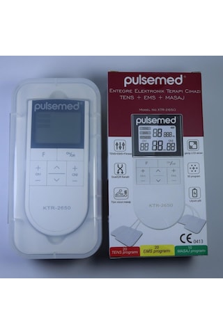 Medikaltec Pulsemed Entegre Elektronik Teraip Cihazı Tens-ems-masaj Özelliği Şarj Edilebilir