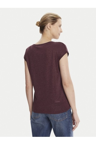 Only 15136069 V Yaka Kolsuz Kadin Body - Bordo Bordo