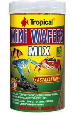 Tropical Mini Wafers Mix 250gr Kovadan Bölme Yem
