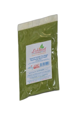 Ispanak Kurusu Toz Doğal Öğütülmüş 100 Gr Paket