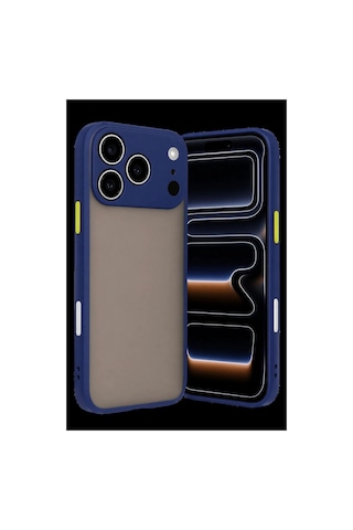 Apple iPhone  Uyumlu  17 Pro Kılıf Montreal Silikon Kapak - Laicvert