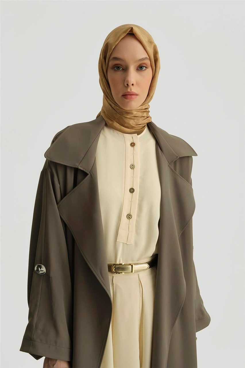 Armine Dökümlü Giy Çık 25y5805 Açık Haki Haki