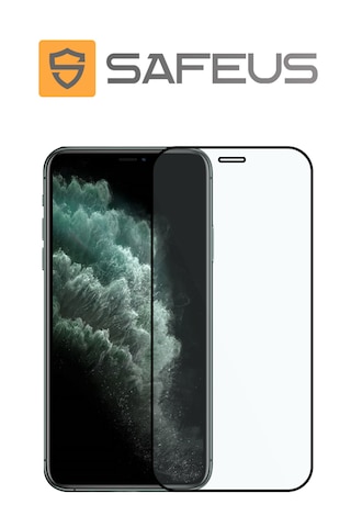 Safeus Tam Kaplayan Parmak İzi Bırakmayan Safir Ekran Koruyucu Cam , Apple Uyumlu iPhone 11 Pro İle