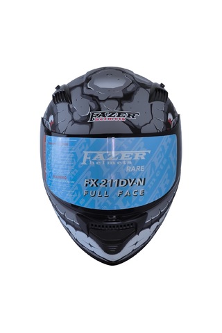 Fazer Ece 22.R06 Double Vizörlü Full Face Motorsiklet Kaskı Fantastic Çok Renkli