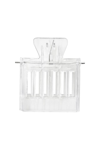 Xurunkeji Arıcılık Şeffaf Klipsleri Kraliçe Arı Klipsi Kraliçe Arı Kafesi Yakalayıcı Arılar İçin Kraliçe Arı Klipsleri