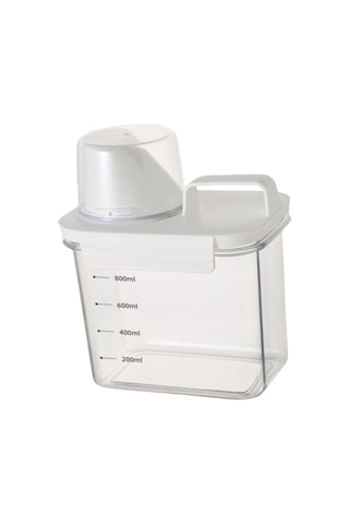 Suntek Çamaşır Tozu Konteynerleri Tuvalet Için Berrak 1100ml 1100ml Diğer