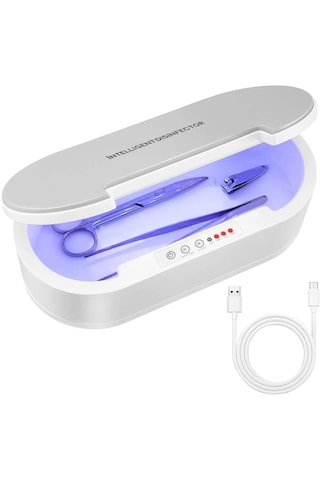 Omniax Akıllı Uv Dezenfeksiyon Kutusu Telefon Aksesuar Maske Takı Sterilizasyon Cihazı