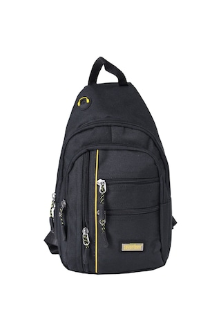 Omuz Askılı Göğüs Çantası Siyah