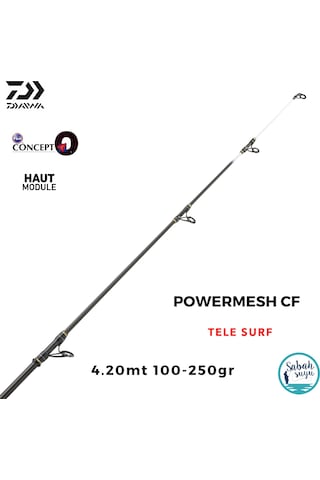 Daiwa Powermesh Cf 4.20mt 100-250gr Teleskopik Surf Kamış
