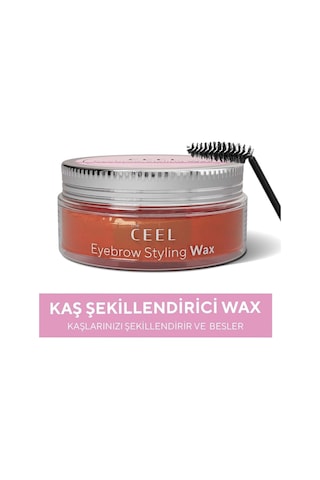 The Ceel Kaş Şekillendirici & Sabitleyici Wax E Vitamini Glycerin Hint Yağı 50 ml
