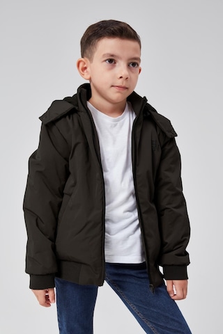 Benitto Kids Erkek Çocuk Kapüşonlu Mevsimlik Ceket 51313 Siyah