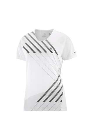Salomon Sense Aero Ss Tee W 27049 Beyaz