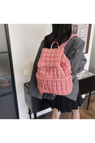 Zyzqstore Ekose Sırt Çantası Kadın Sonbahar/kış Aşağı Çanta - Çok Renkli Seçenekler Çok Renkli