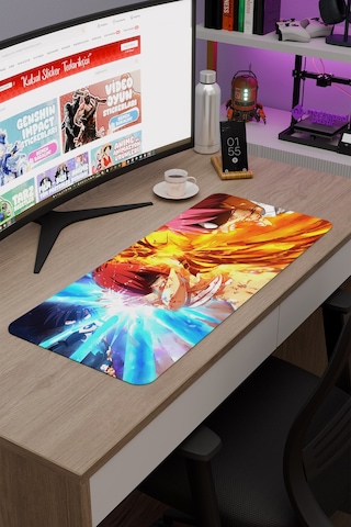 Fairy Tail Anime V3 - 70x30 Xl Gaming Kauçuk Kaymaz Taban Mouse Pad Fare Altlığı