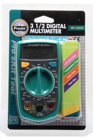 Proskit Mt-1233c Dijital Multimetre Ölçü Aleti N11.1680
