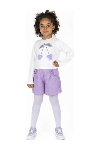 Bestkids Kız Çocuk Kiraz Desenli Sweatshirt 6-14 Yaş 001