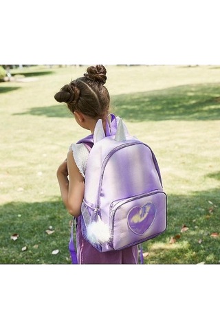 Sofirn Gökkuşağı Okul Çantası Kızlar Için, Unicorn Büyük Kapasiteli Çocuk Sırt Çantası L0v9qn Yeşil