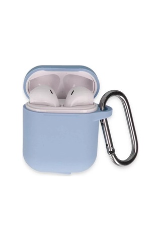 Newface Apple Airpods Uyumlu 2 2.nesil Hang Kılıf - Mavi