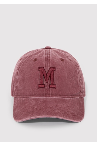 Mavi - M Logo Baskılı Bordo Şapka 0911156-34965 Bordo