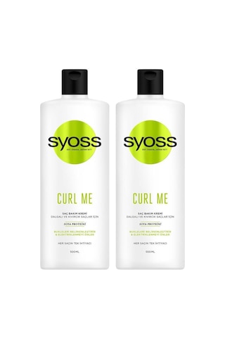 Syoss 2' li Curl Me Saç Bakım Kremi 500 ml Syoss 2' li Curl Me Saç Bakım Kremi 500 ml