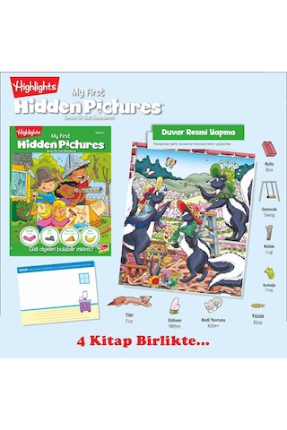 My First Hidden Pictures 4'Lü Set (Benim Ilk Gizli Resimlerim) 522418181