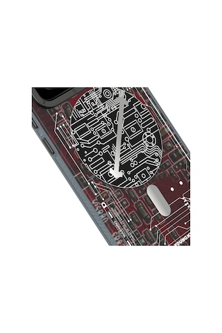 Xiaomi Mi 14 Uyumlu Kılıf Magsafe Şarj Özellikli Youngkit Technology Serisi Mavi