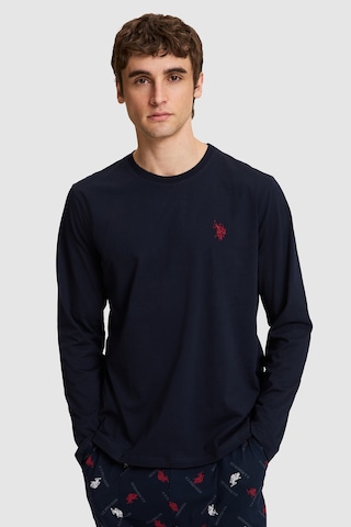 U.S. Polo Assn. Erkek Lacivert Pijama Takımı 50333261-vr033