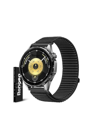 İle Uyumlu Mountain Loop 22mm Kordon Gt6/gt6 Pro/gt5/gt5 Pro/gt4/gt3/gt3 Pro/gt2/gt2 Pro 46mm İçin Terleme Karşıtı Gt6 Kordon Metalik Bağlantılı 1.sınıf Dokuma Kumaş Gt6 Kayış Diğer