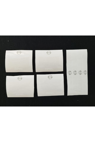 Opel Marka Uv Baskılı Kapı Kolu Koruma Folyo Seti Çizik Önleyici