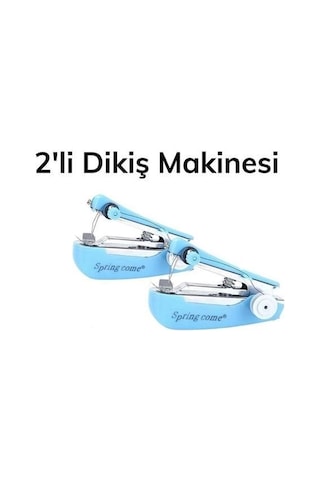 Spring Come Mini Kolay Seyehat Ve Ev Tipi El Dikiş Dikme Makinası Lisinya