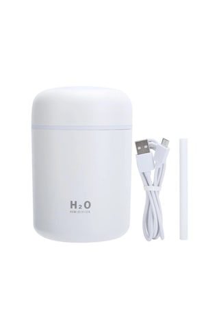 Usb Led Işıklı Ultrasonik Hava Nemlendirici Mini Boy Buhurdanlık Ev Ve Araç İçin