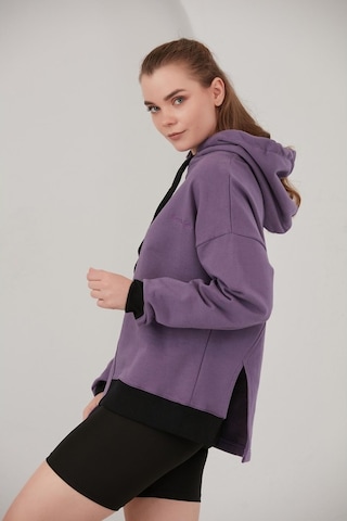Alexander Gardi Alexandergardı Yanları Yırtmaçlı Sweatshirt (B22-37600)