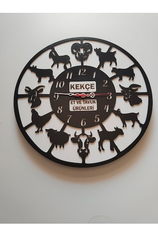 Kasap Temalı İş Yerine Özel Kişiye Özel İsim Yazılı Duvar S.