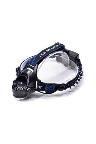 Ps-xq-19 T6 Orjinal 800 Lümen Profesyonel T6 Şarjlı Zoomlu Kafa Lambası Çok Renkli