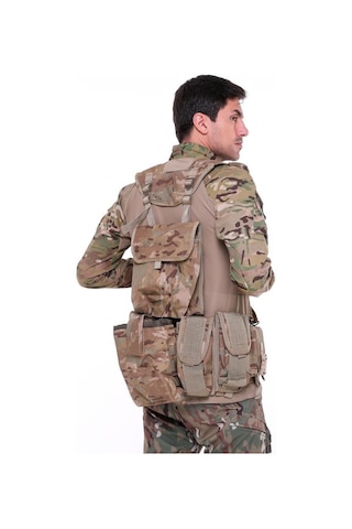 Terrien Fonksiyonel Giysi Profesyonel Ekipman Single Sword Çeçen Yeleği - Çeçen Tipi Açık Yeleği Çok Renkli