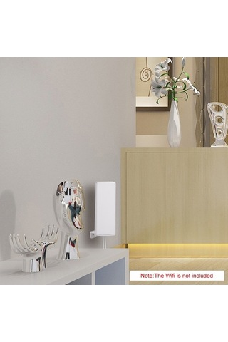 Moly Linksys Velop İçin Beyaz Duvar Wifi Tutucu, Sinyal Geliştirici, 3 Adet Paket Beyaz